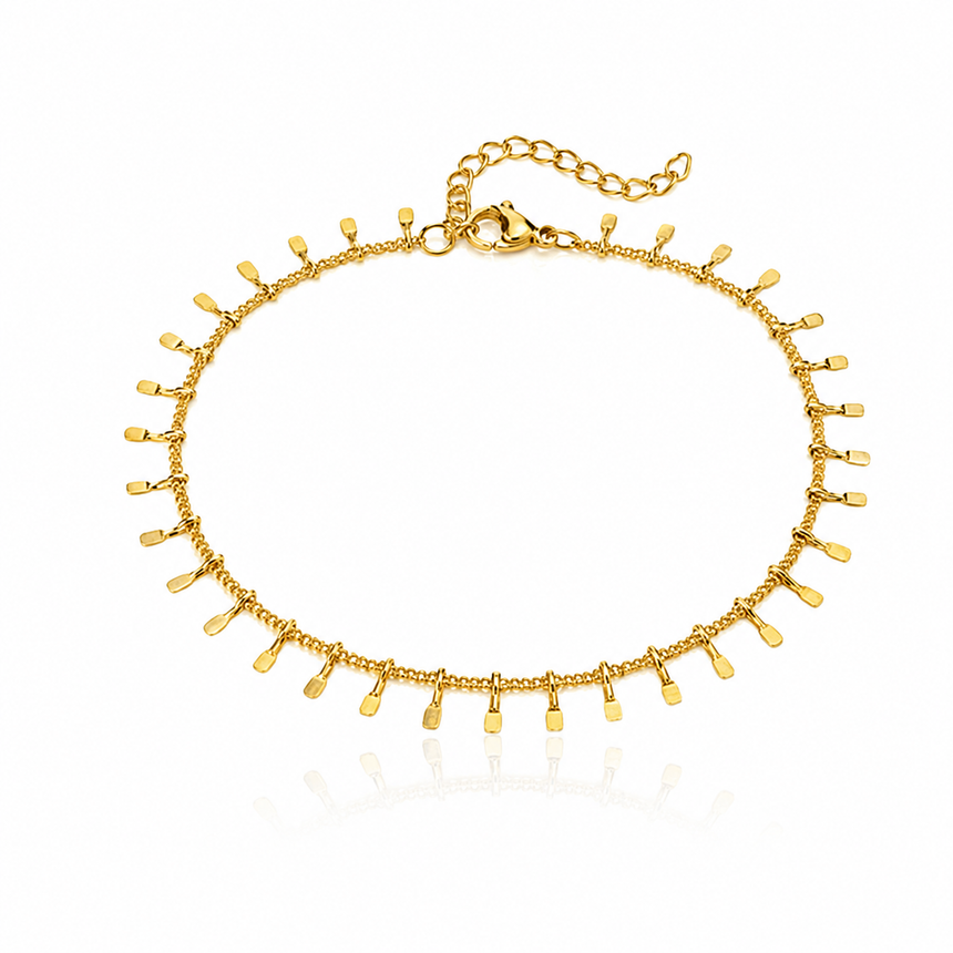 Bohemian Tassels Anklet
