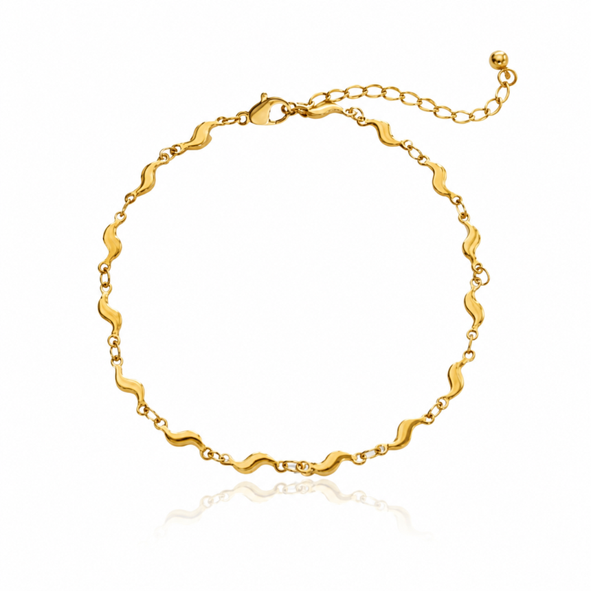 The Waves Anklet
