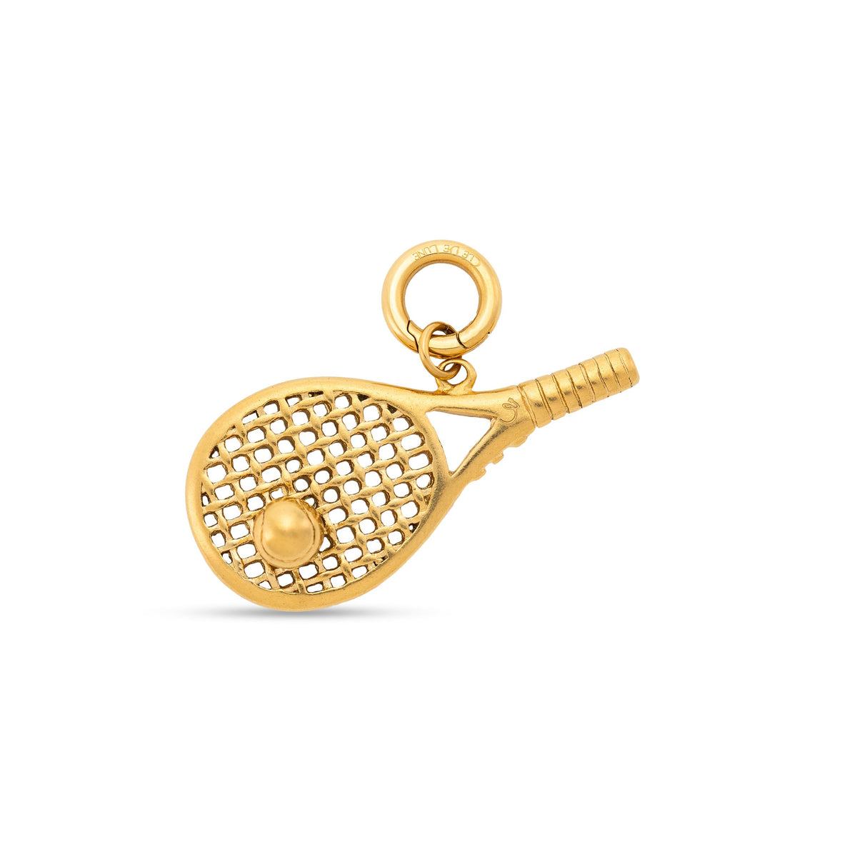 Golden Serve Charm