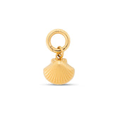 Golden Shell Charm