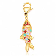 Colorful Flow Fish Charm