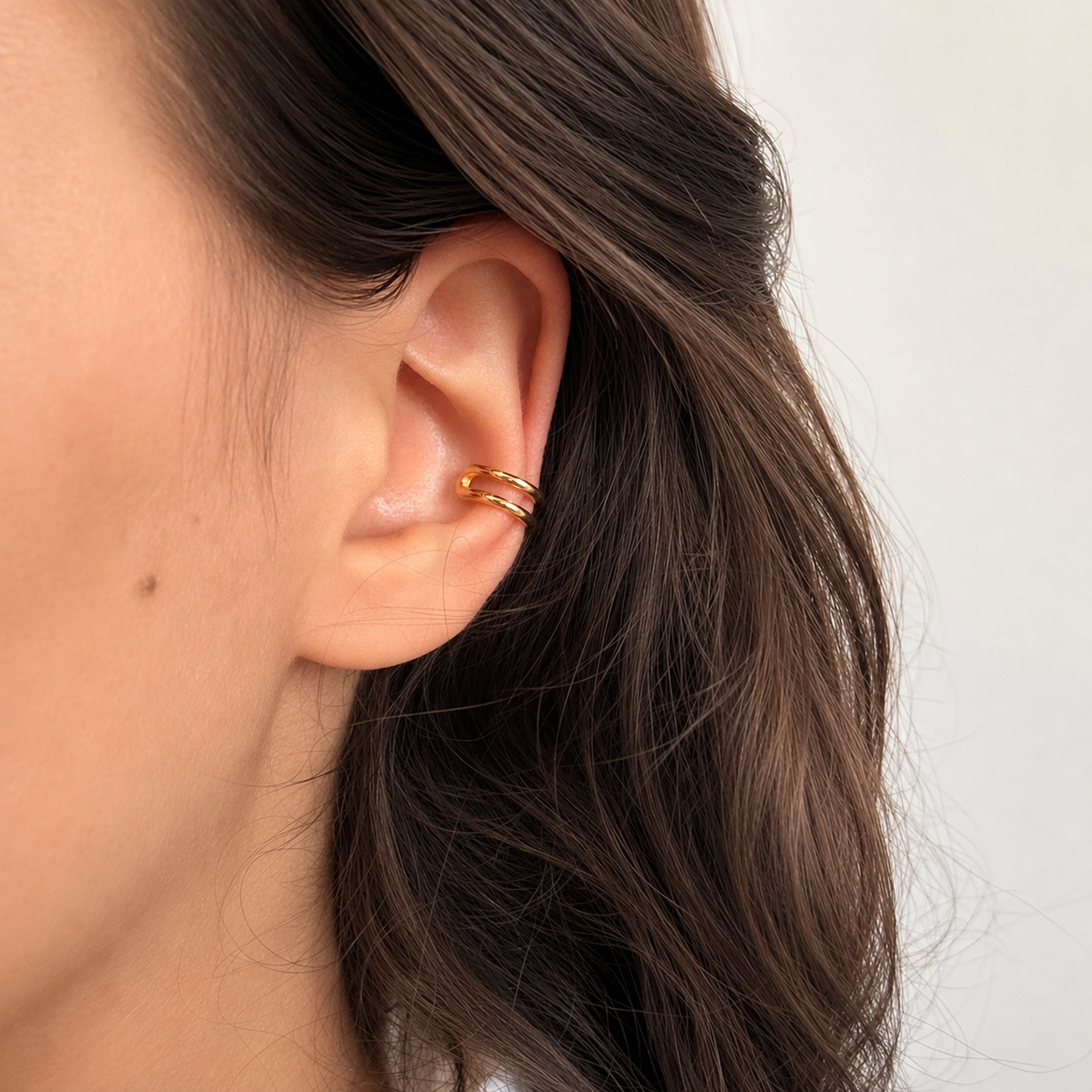 2 Layers Ear Cuff (Easy-Fit)-1 Piece