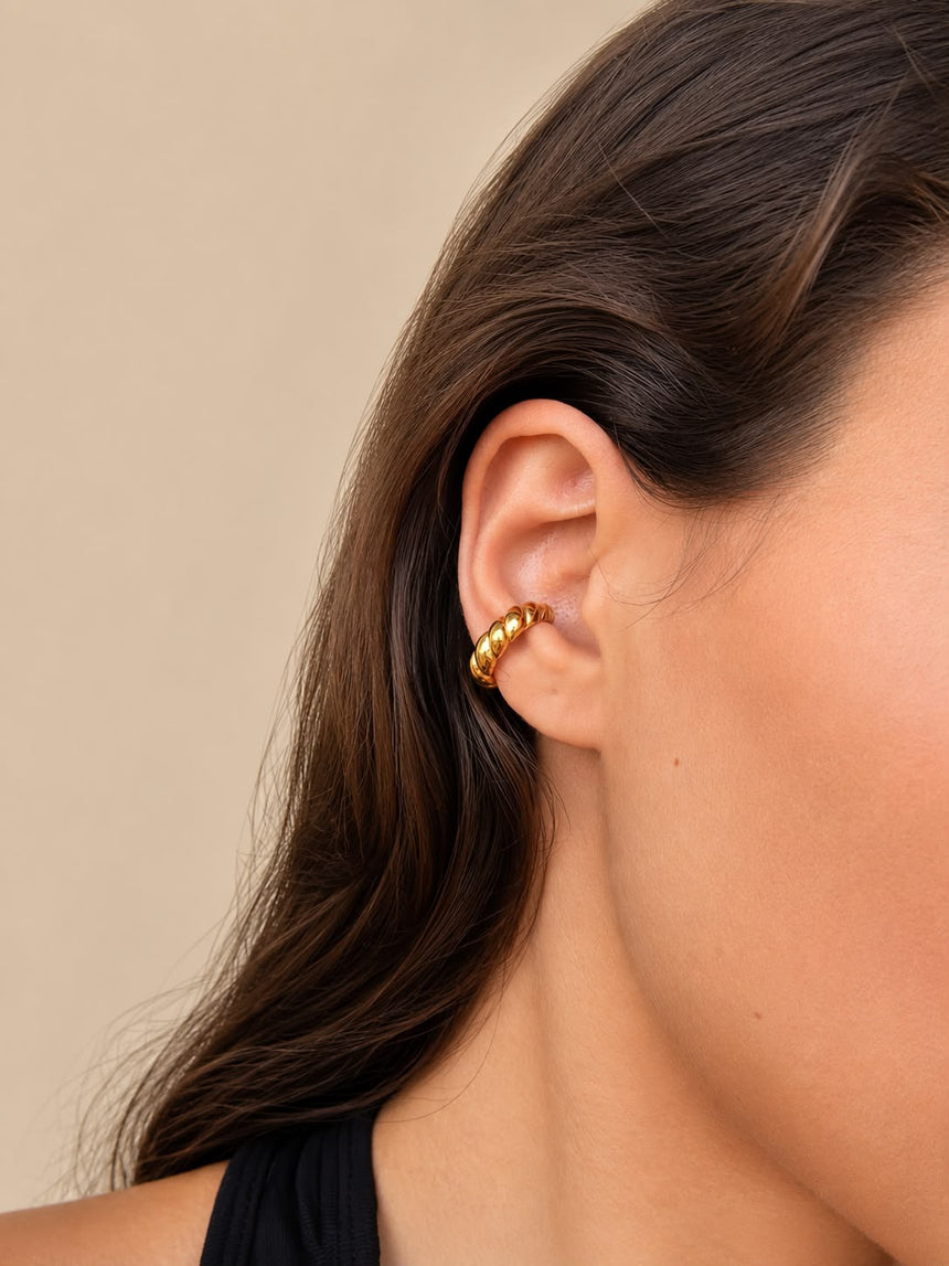 Braided Ear Cuff (Easy Fit)