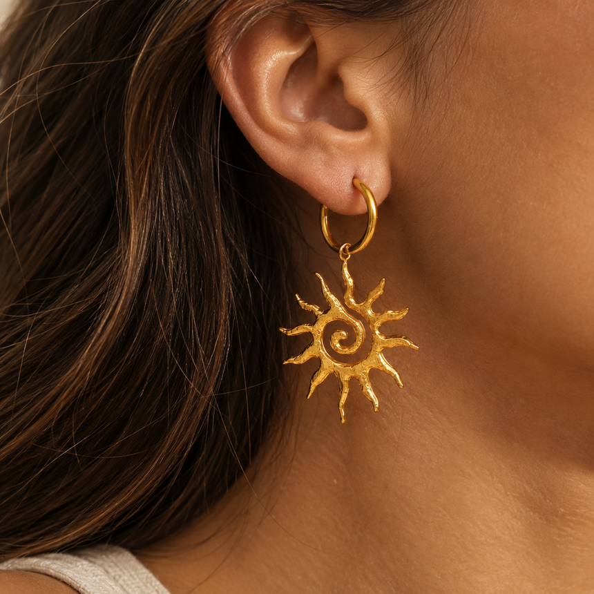 Sun Goddess Earrings
