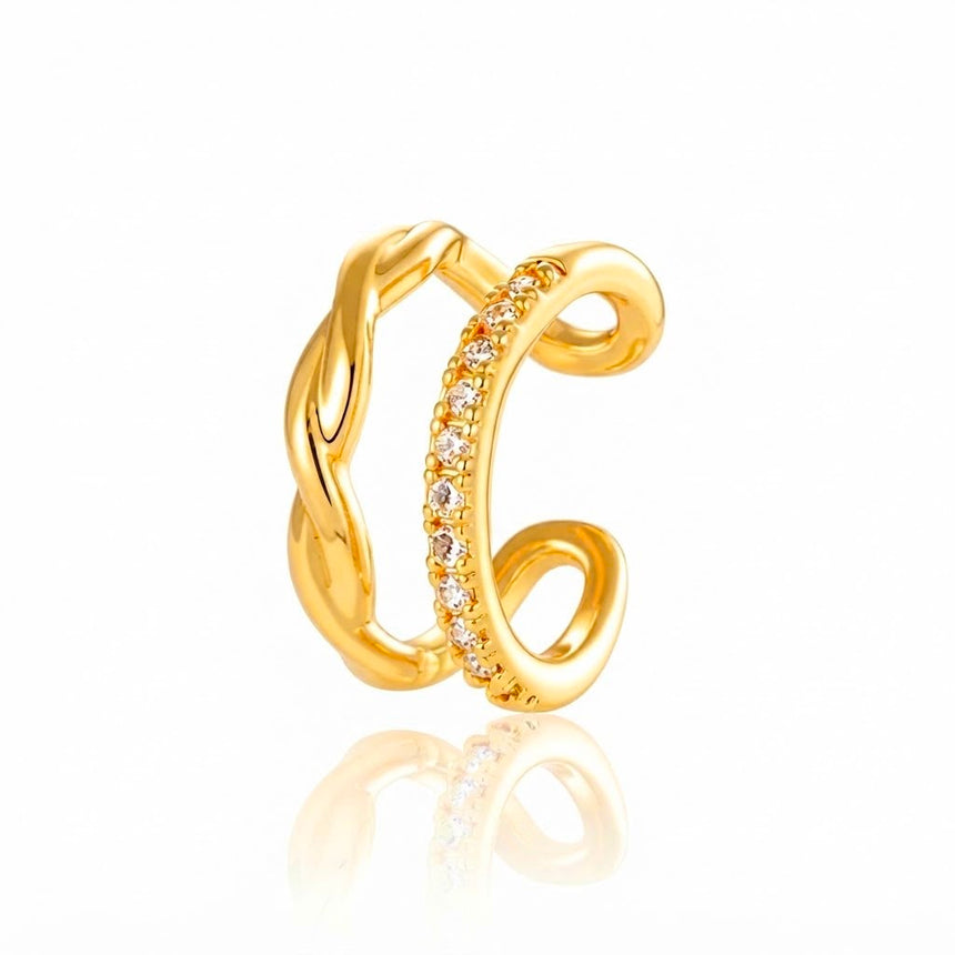 Haze Ear Cuff Gold - 1 Piece