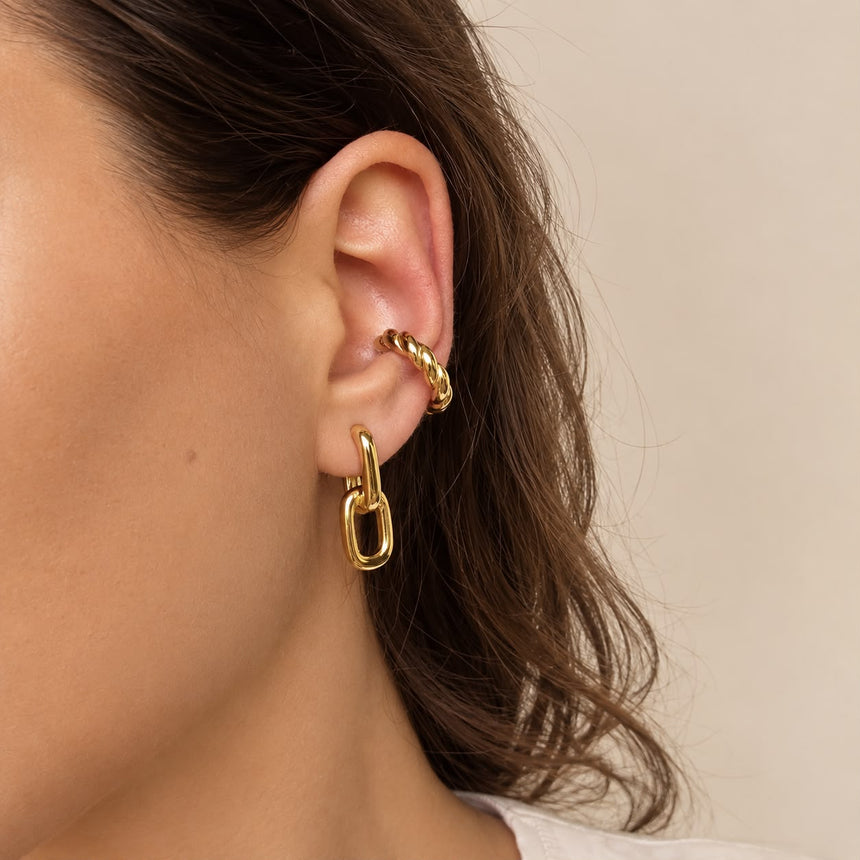 Braided Band Ear Cuff