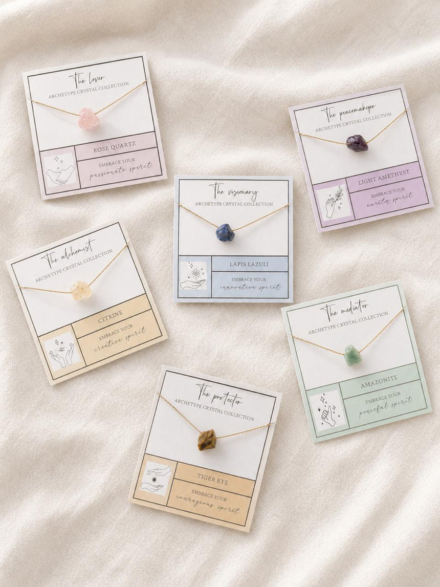Natural Stone Healing Necklace
