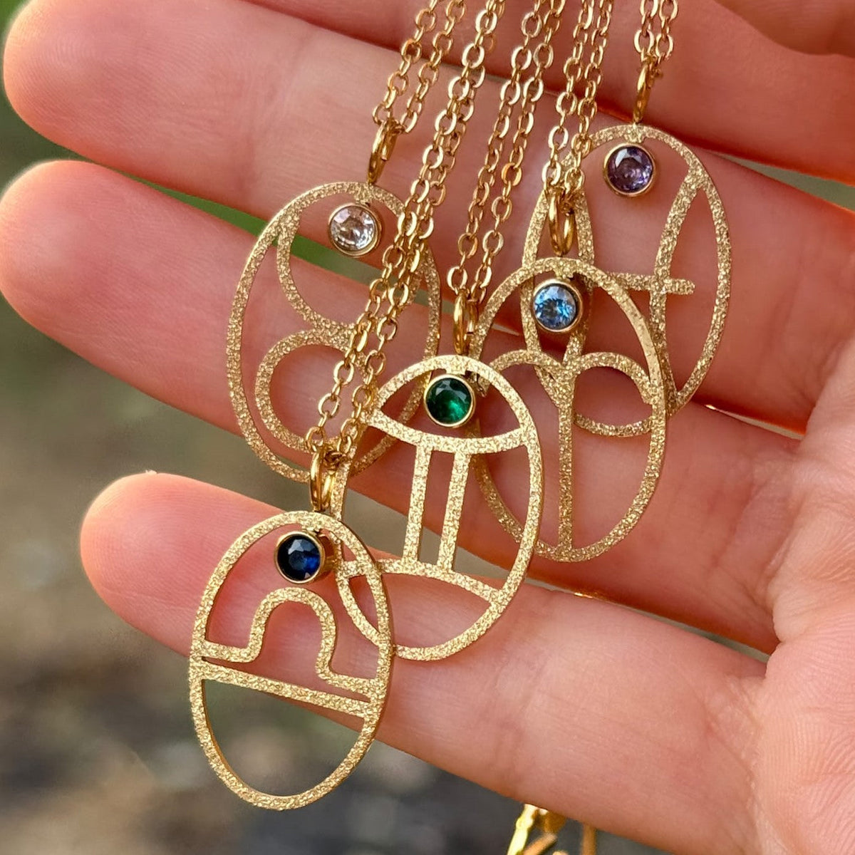 Star Dust Zodiac Necklace