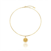 Sunflower Necklace