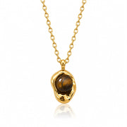 Tiger's Eye Gemstone Necklace