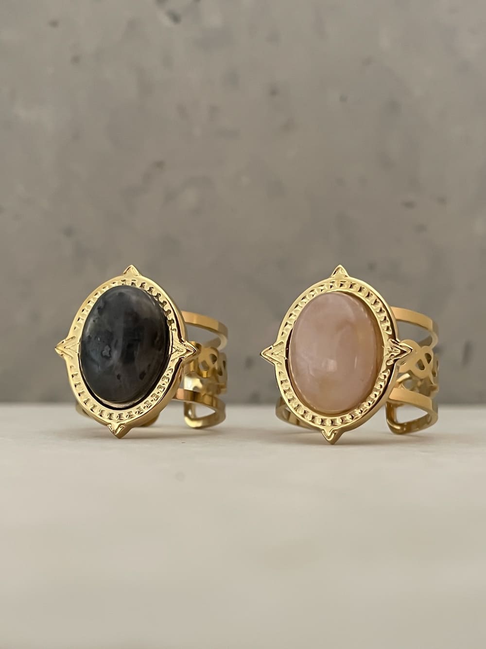 Royal Stone Adjustable Ring
