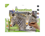 Grevy's Zebra Painting by Numbers