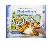 Tiger & Cups Painting by Numbers