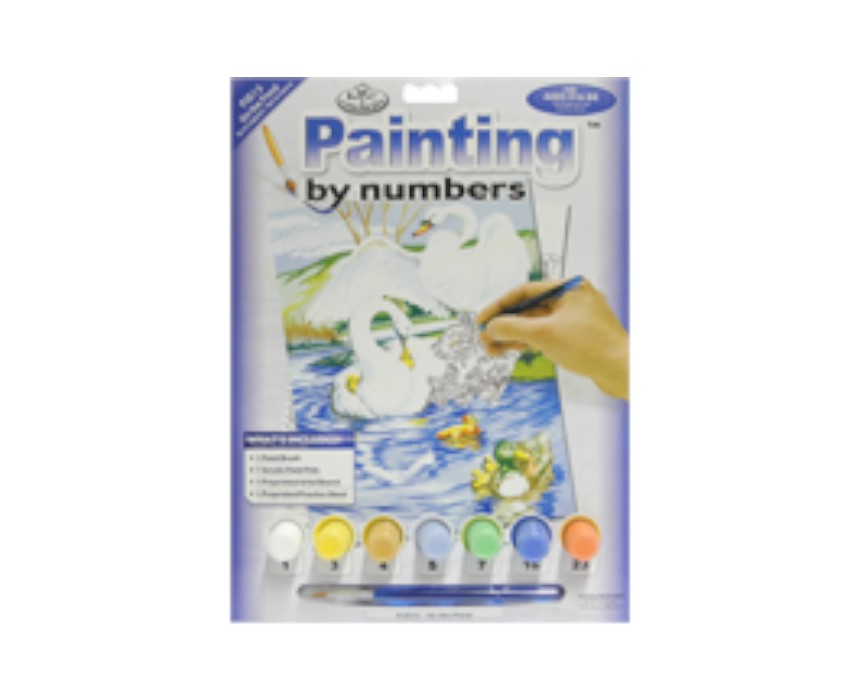 On the Pond Painting by Numbers