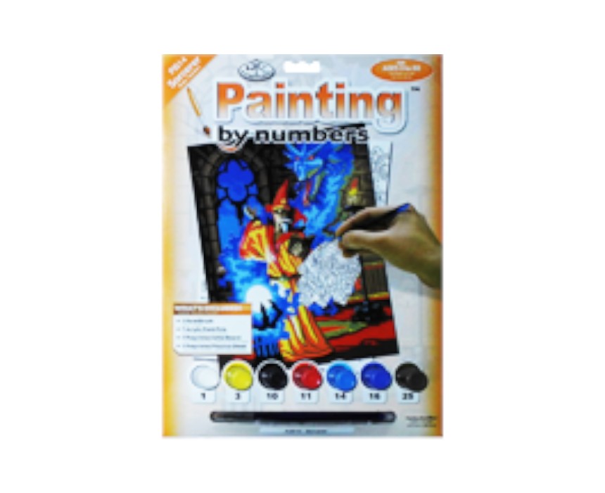 Sorcerer Painting by Numbers