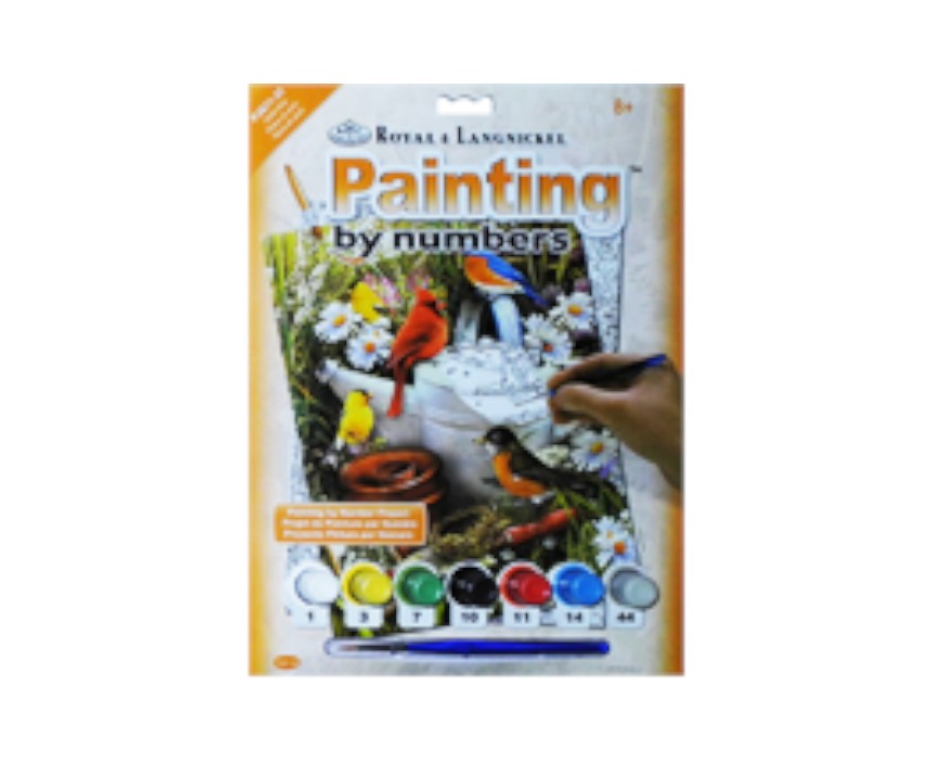 Garden Birds Painting by Numbers