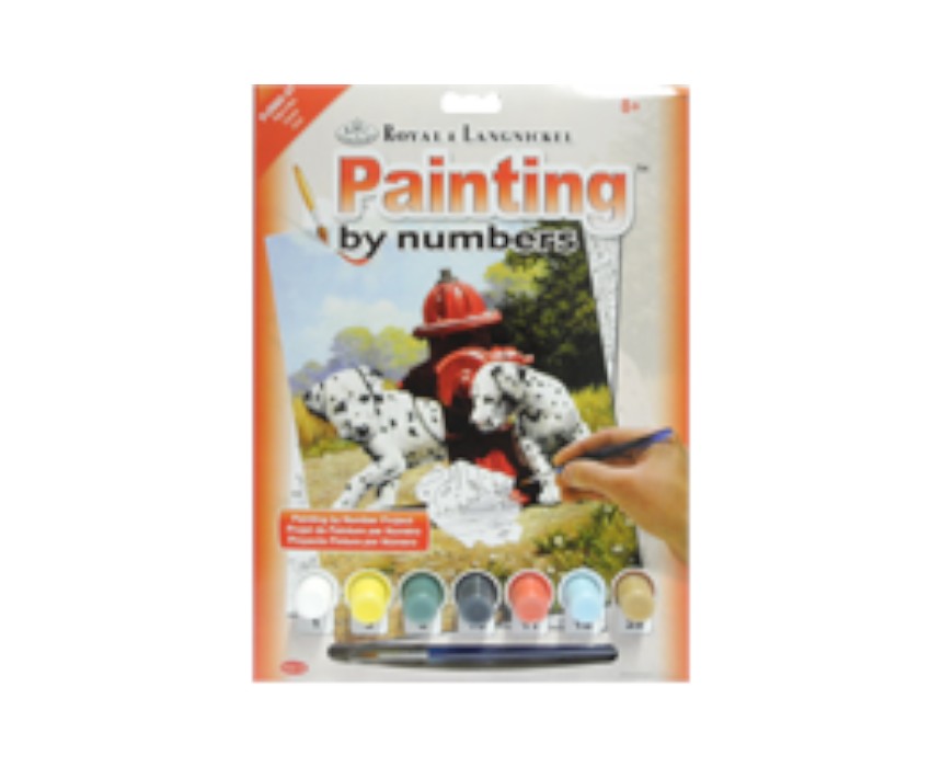 Peek-a-boo Painting by Numbers