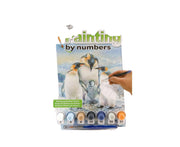Penguin Family Painting by Numbers