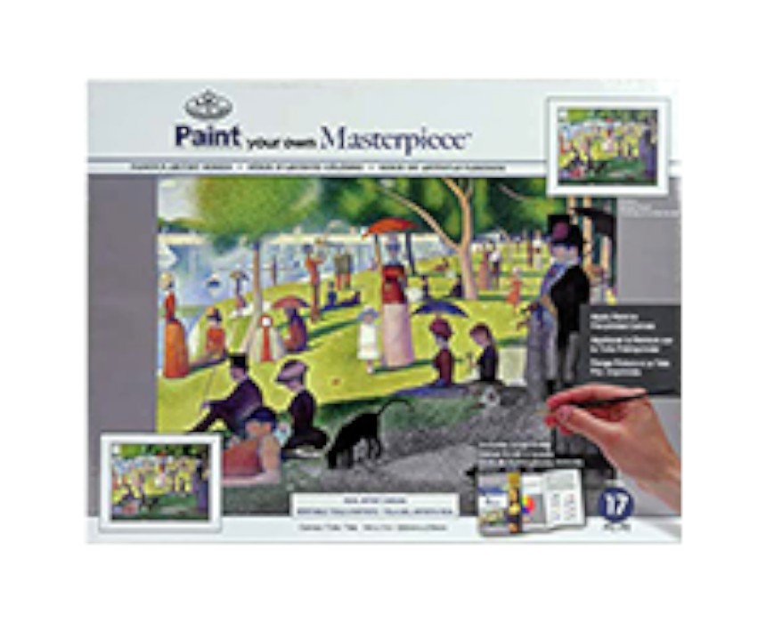 A Sunday Painting by Numbers