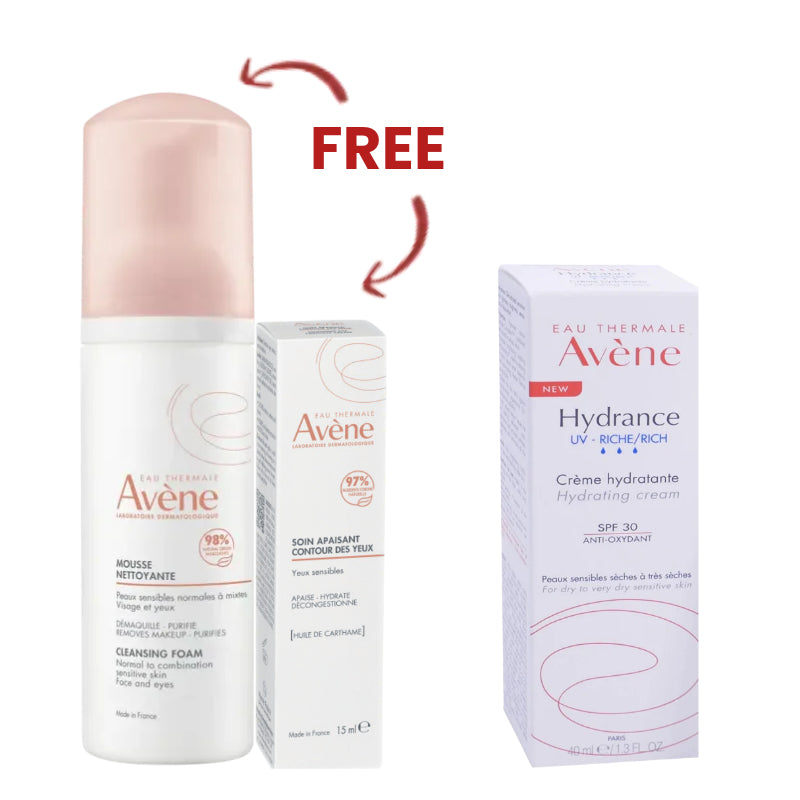 Buy 1 Get 2: Buy Hydrance Light UV Emulsion & Get Full Size Cleansing Foam + Eye Cream FREE