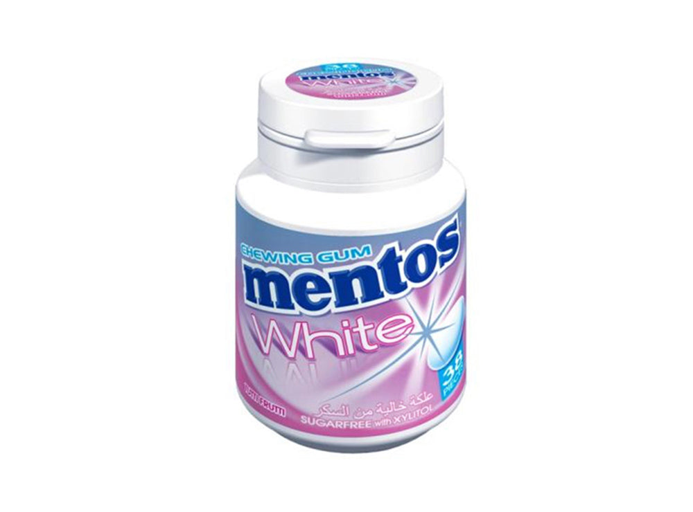 Mentos Gum White Tutti Frutti 38 Pieces