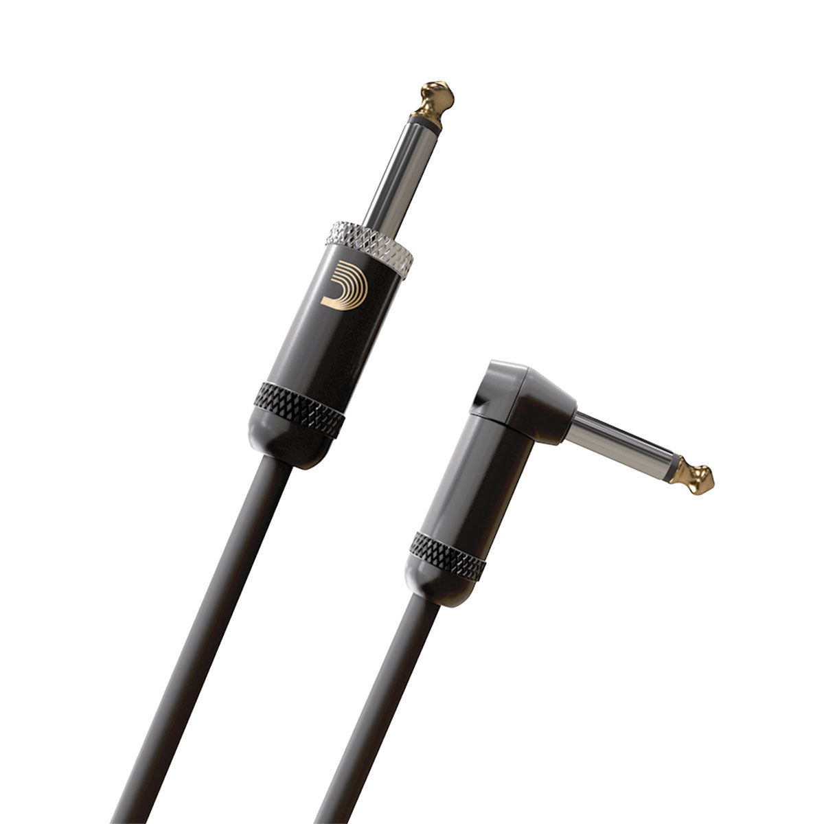 D’addario PW-AMSGRA-15 4.5m American Stage Straight to Right Angle Instrument Cable
