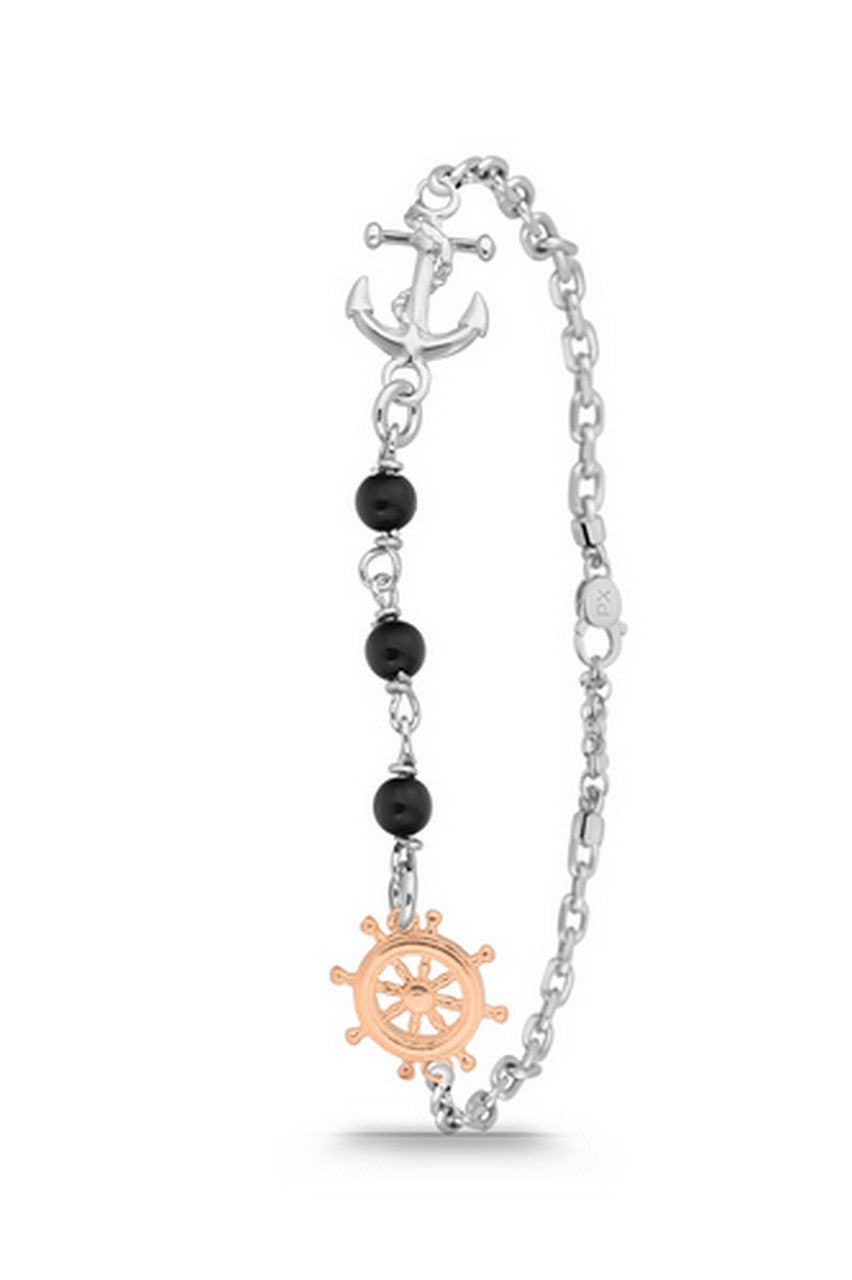 Polo Exchange Silver Bracelet with Rhodium - SI69-BC296-0031