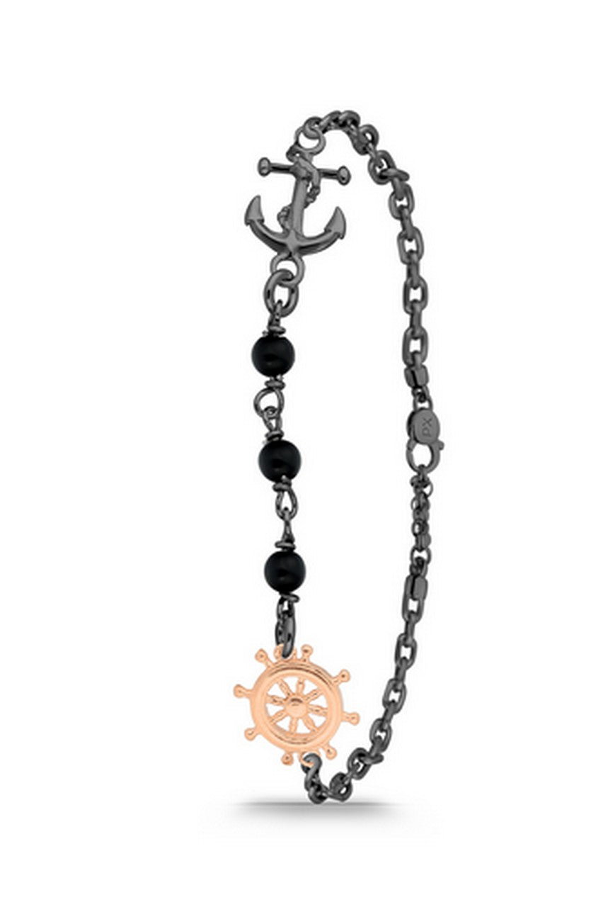Polo Exchange Silver Bracelet with Rhodium - SI69-BC296-0031