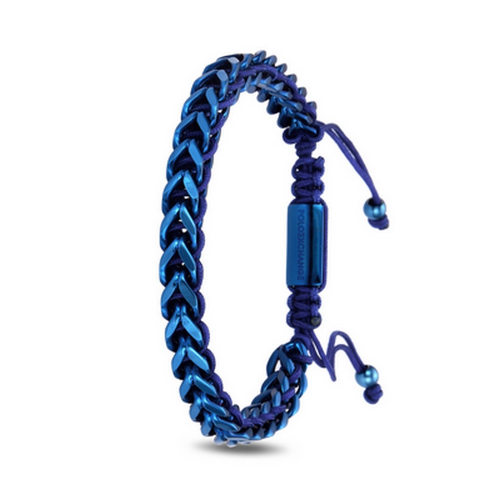 Polo Exchange Stainless Steel Bracelet for Men - ST46-PXY1169