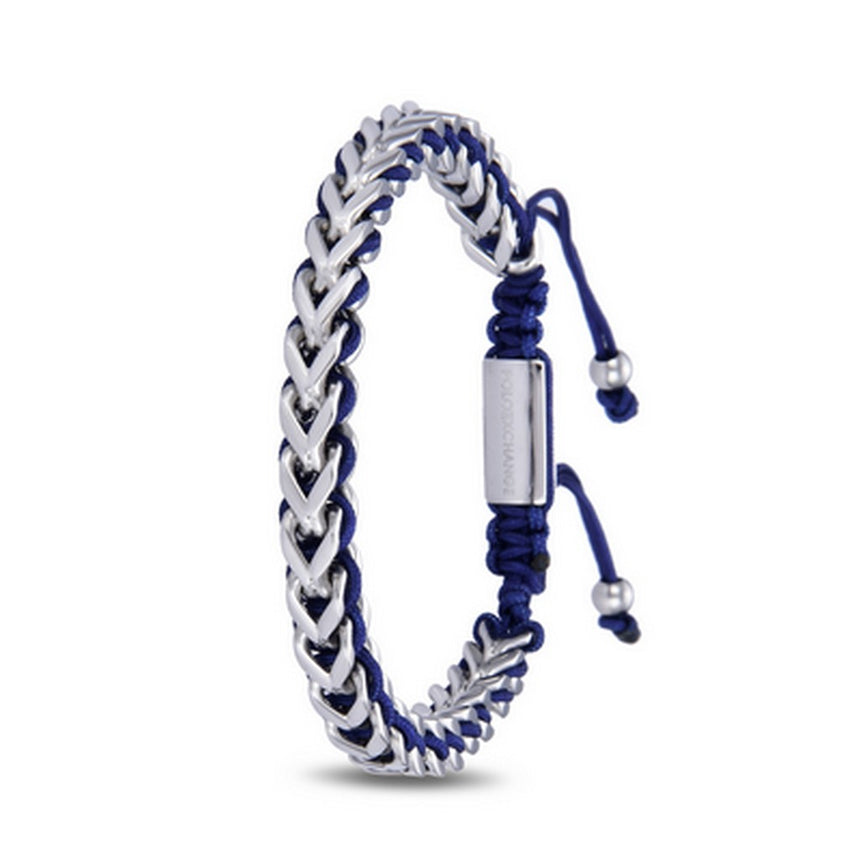 Polo Exchange Stainless Steel Bracelet for Men - ST46-PXY1171