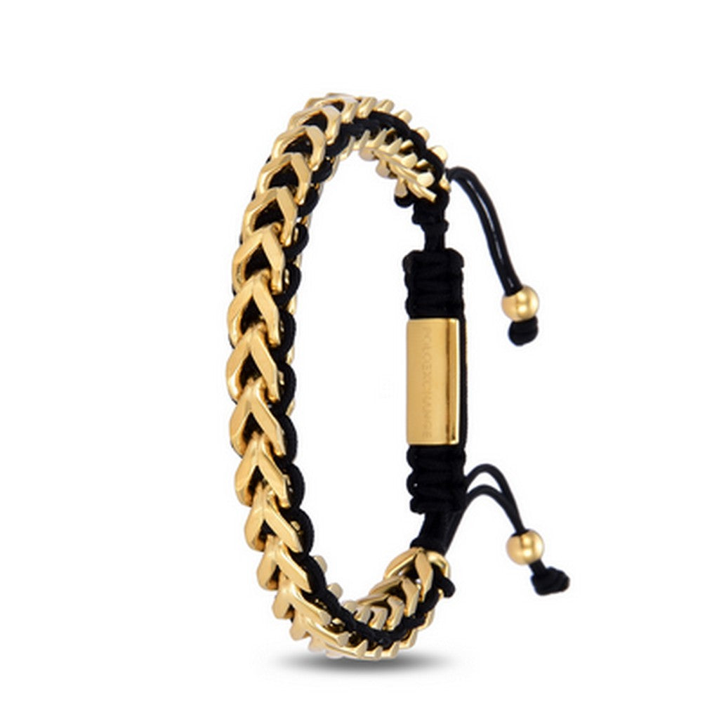 Polo Exchange Stainless Steel Bracelet for Men - ST46-PXY1201