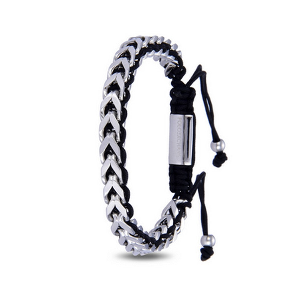 Polo Exchange Stainless Steel Bracelet for Men - ST46-PXY1202