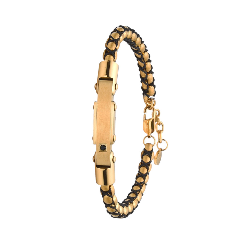 Polo Exchange Stainless Steel Bracelet for Men - ST46 QD#0019