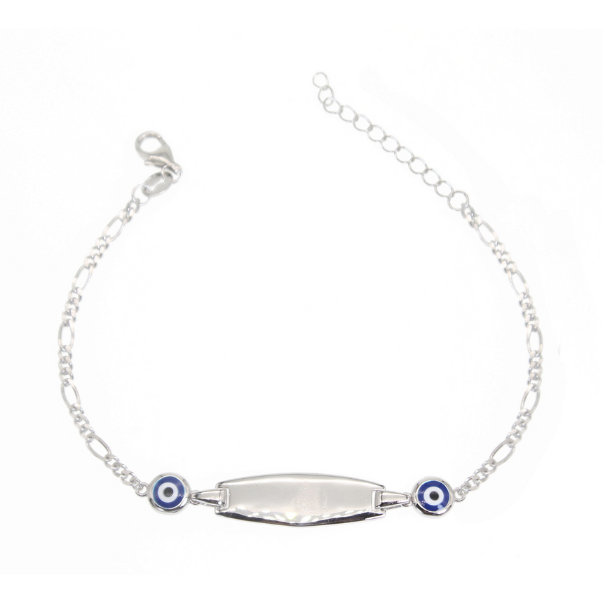 Polo Exchange Sterling Silver Bracelet 14 cm