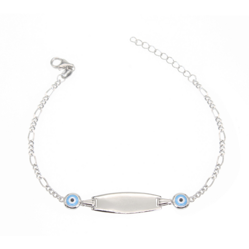 Polo Exchange Sterling Silver Bracelet 14 cm