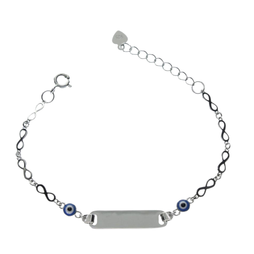 Polo Exchange Sterling Silver Bracelet 14 cm