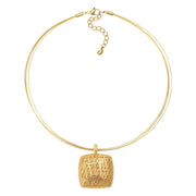 Polo Exchange Stainless Steel Necklace - NBR2319G