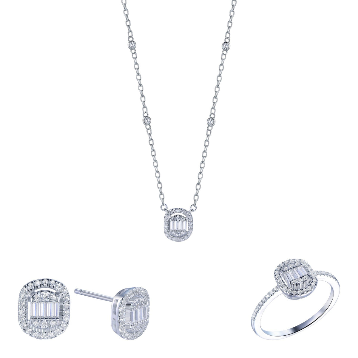 Polo Exchange Jewelry Set - PXNE1011 PXEA0223 PXRI0364