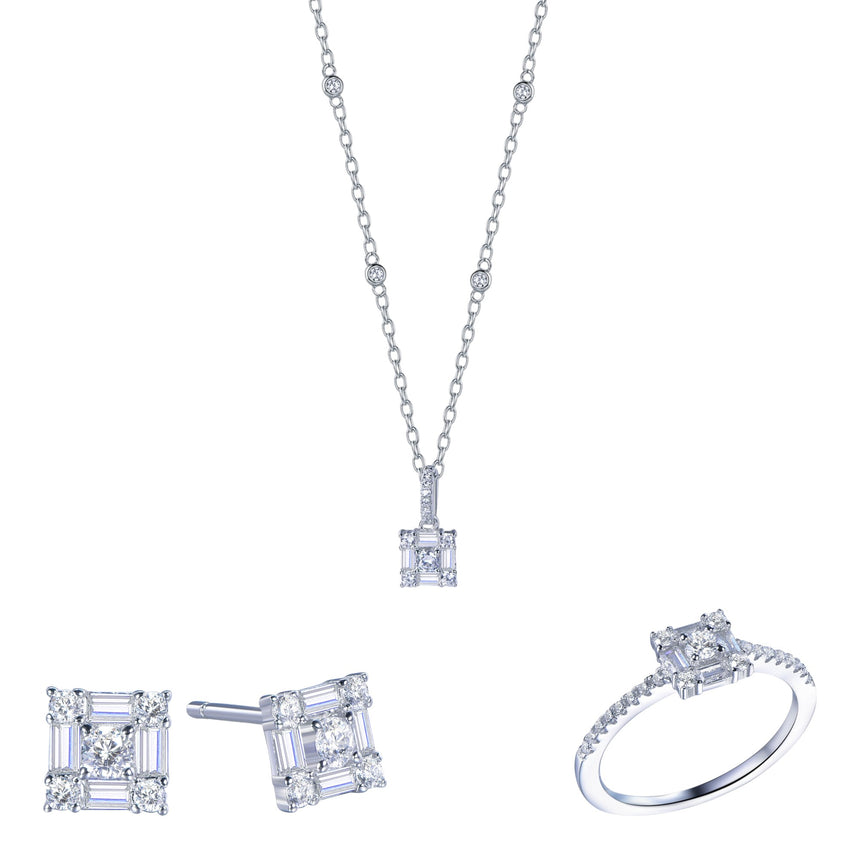 Polo Exchange Jewelry Set - PXNE1012 PXRI0365 PXEA0224