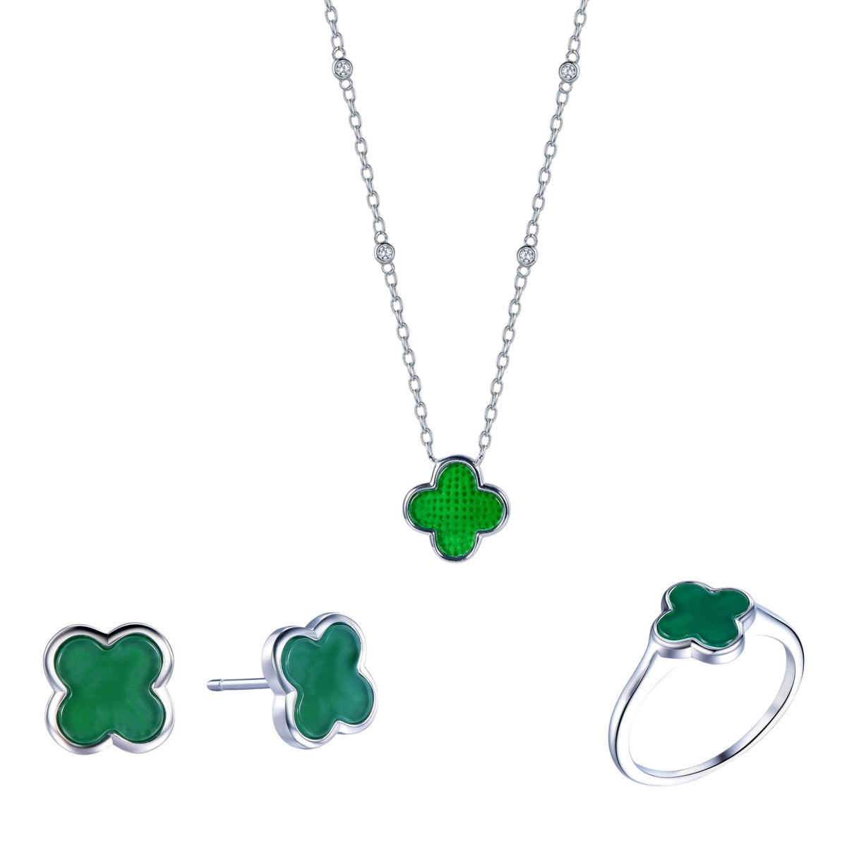 Polo Exchange Jewelry Set - PXNE1022 PXRI0712 PXEA0228