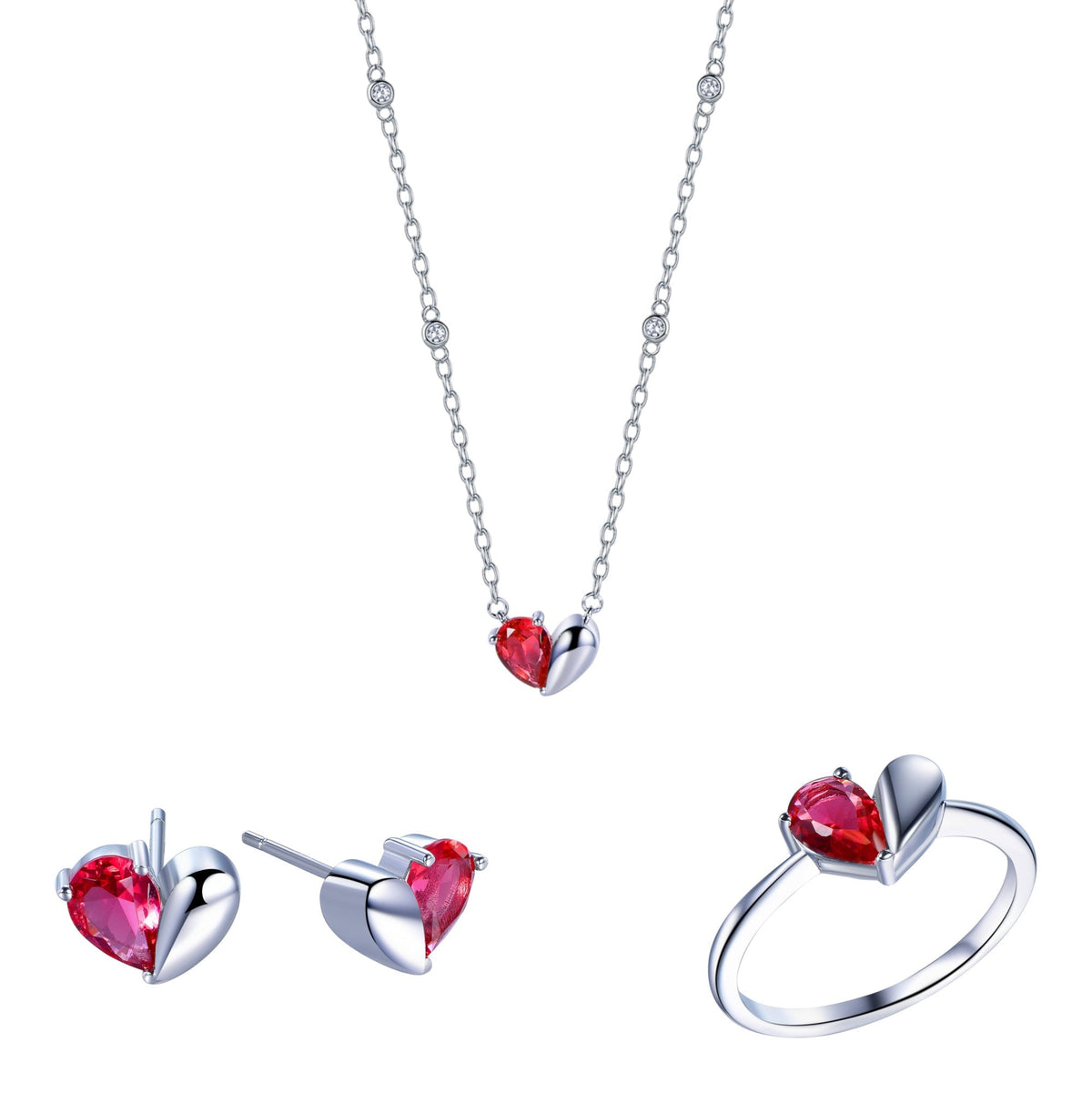 Polo Exchange Necklace Bracelet Set - PXNE1024 PXRI0399 PXEA0230
