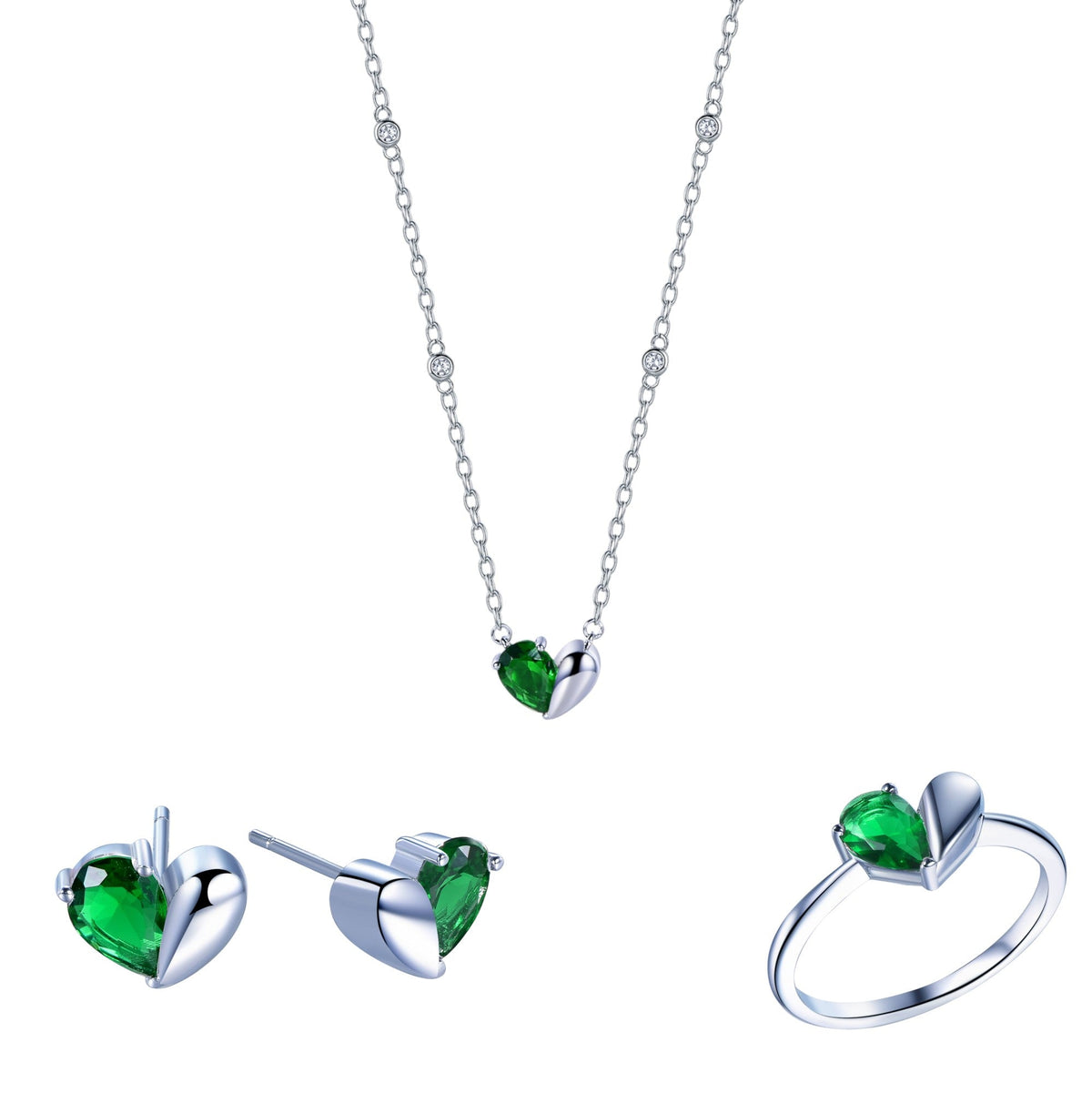 Polo Exchange Necklace Bracelet Set - PXNE1025 PXRI0689 PXEA0231