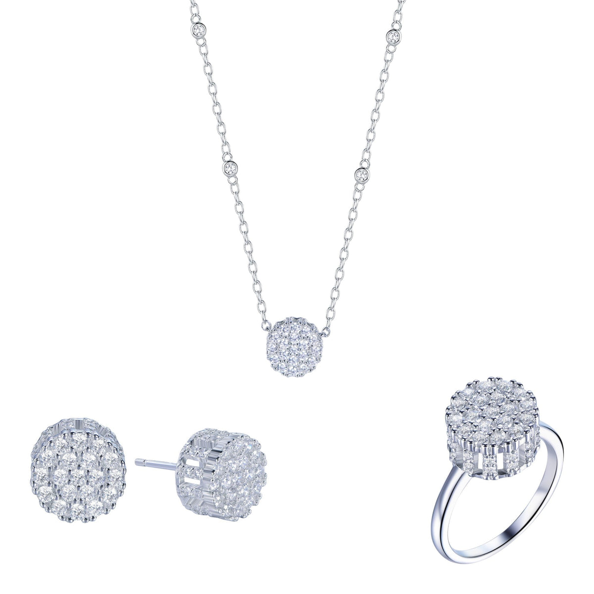 Polo Exchange Jewelry Set - PXNE1026 PXEA0232 PXRI0401