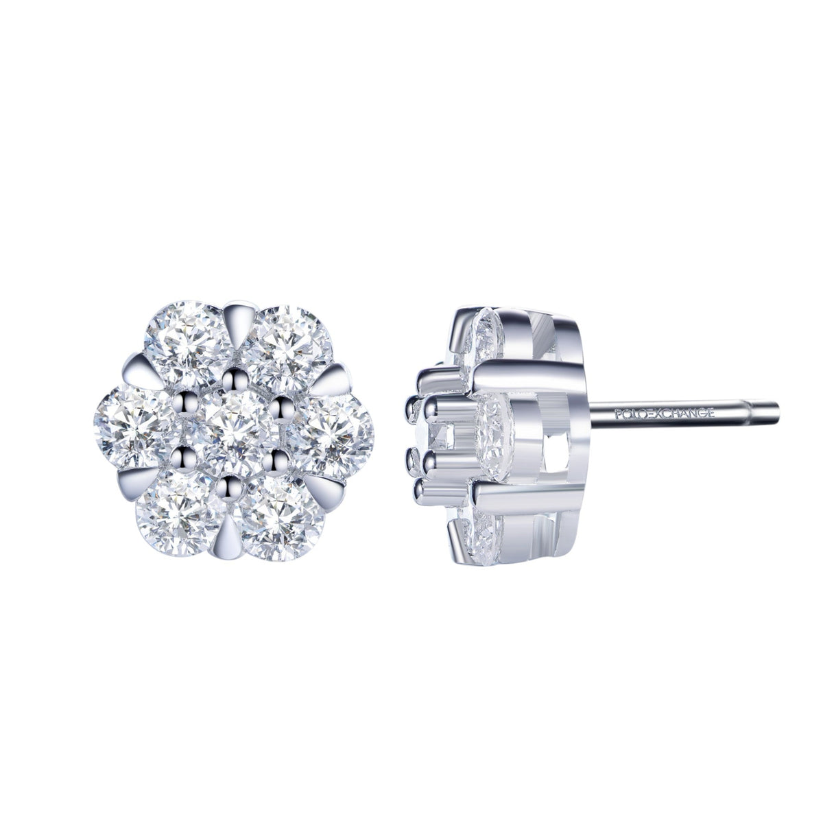 Polo Exchange Lab-Grown Diamond Earrings