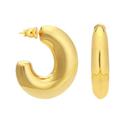 Polo Exchange Stainless Steel Earrings - EBR2325G