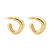 Polo Exchange Stainless Steel Earrings - EBR1925G