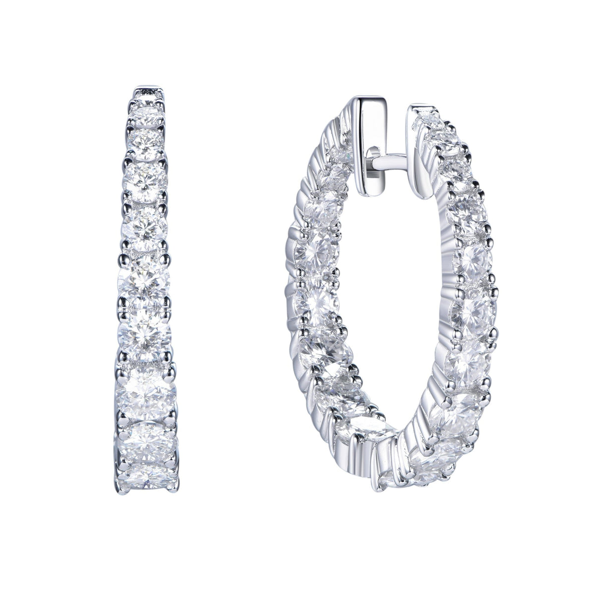Polo Exchange Moissanite Earrings