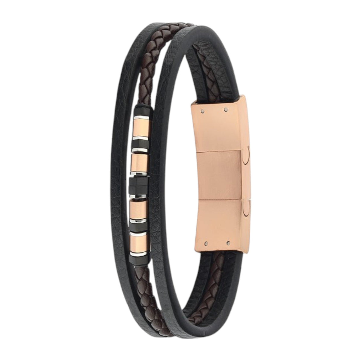 Polo Exchange Stainless Steel Bracelet for Men - ST46-77BL.BLU.S