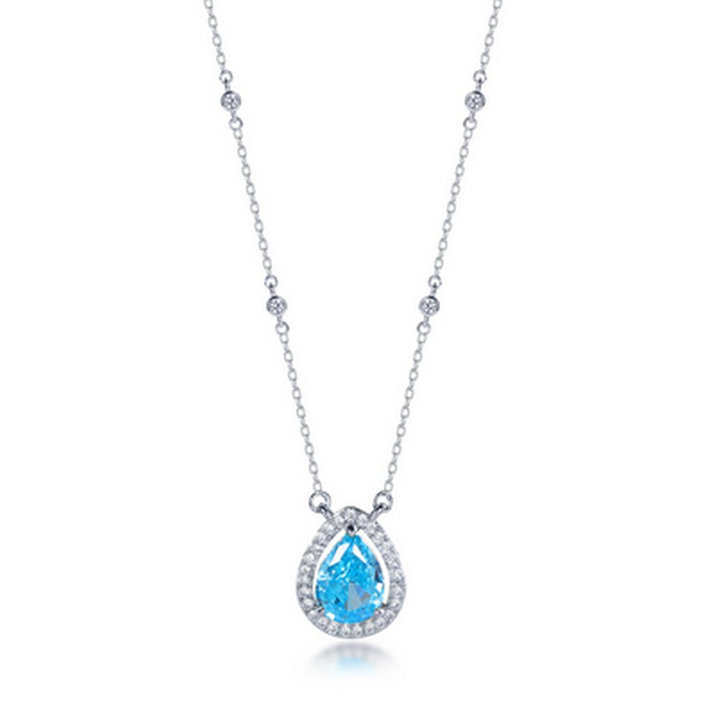 NECKLACES | BRS65-StS 12ICE 39CM