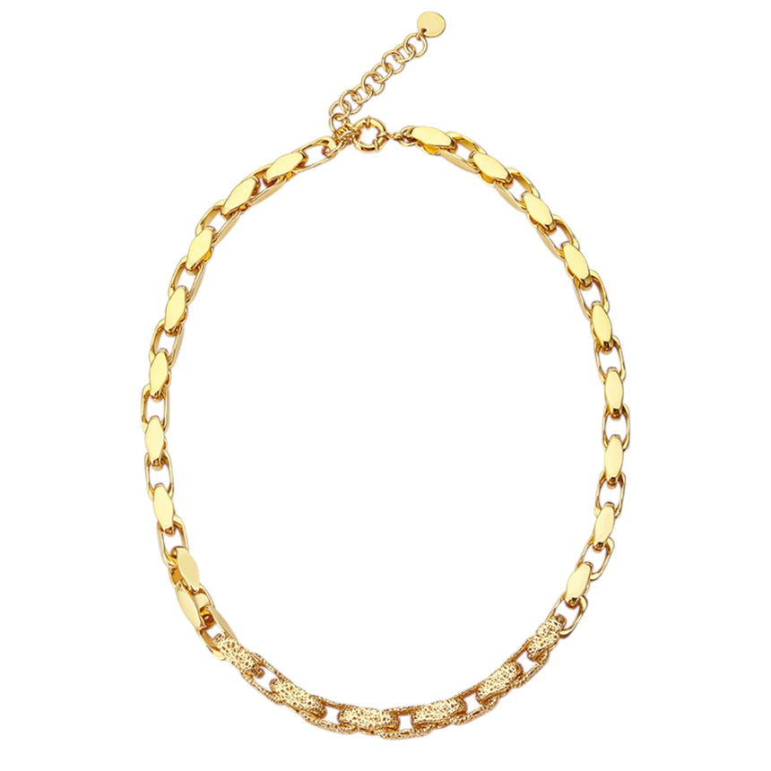 Polo Exchange Stainless Steel Necklace - NBR2041G